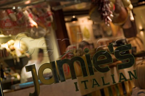 Jamie Olivers Italian restaurant KingstonuponThames Surrey England