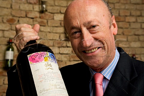 Herv Berland formerly CEO of Chteau Mouton Rothschild Pauillac Gironde France  Pauillac  Bordeaux