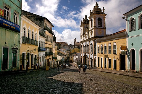 Street in Salvador Bahia Brazil