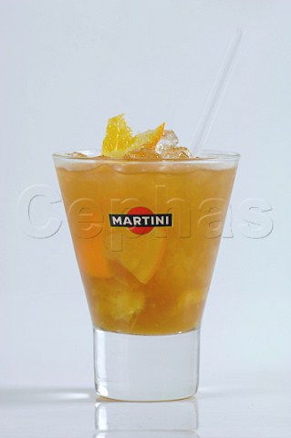 Orange Martini cocktail