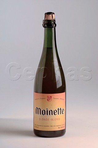 750ml bottle of   Moinette Blond Belgian beer