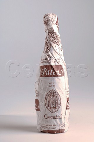 750ml bottle of Corsendonck Pater Belgian beer