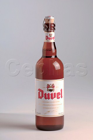 750ml bottle of Duvel Belgian beer