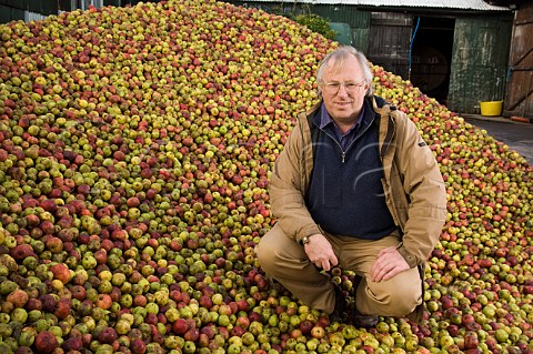 James Crowden poet and author of Ciderland a book on West Country cider   Somerset England