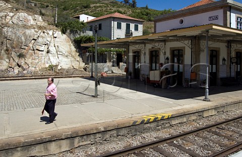 Tua railway station in the Douro Valley between Pinhao and Pocinho Portugal