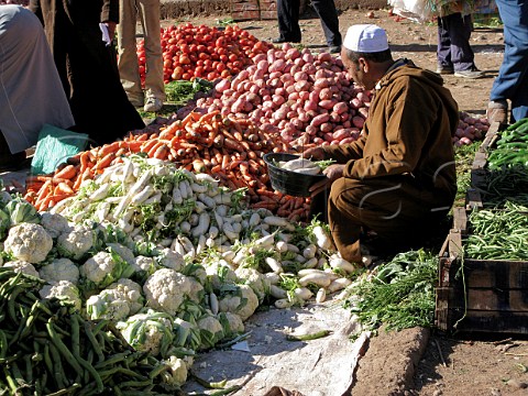 Vegetable market Morocco