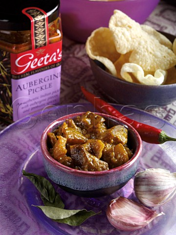 Aubergine pickle