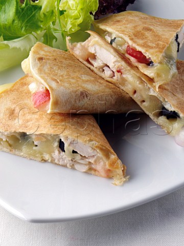 Chicken quesadilla