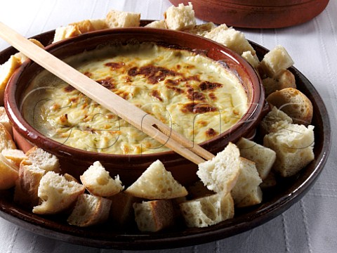 Leek artichoke dip