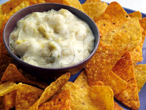 Leek artichoke dip