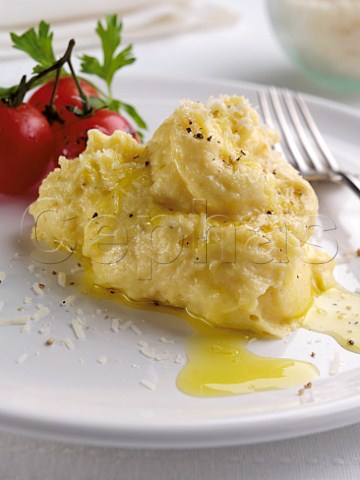 Polenta with cheese