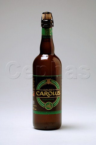 750ml bottle of Gouden Carolus Belgian beer