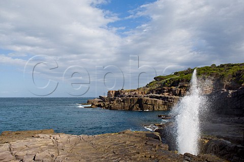 Blowhole at Green Cape Ben Boyd National Park New South Wales Australia