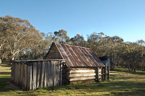 Davies Plain Hut Alpine National Park Victoria Australia