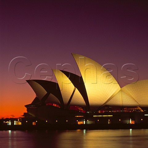 Sydney Opera House at dawn New South Wales Australia