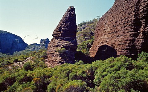 Monolith Valley in the Budawang Ranges Morton National Park New South Wales Australia