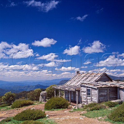 Craigs Hut Alpine National Park Victoria Australia