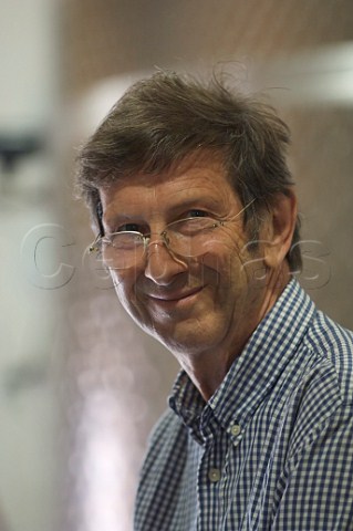 Philippe Graf owner and winemaker of Domaine du Chenoy Emines Belgium