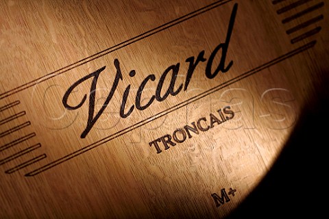 Wine barrel made by Vicard with oak from the Tronais forest