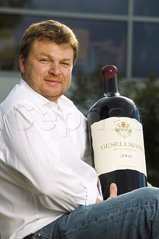 Albert Gesellmann winemaker at Deutschkreutz Burgenland Austria Mittelburgenland