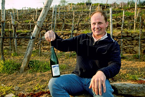 Paul Stierschneider winemaker at Oberloiben Niedersterreich  Austria Wachau