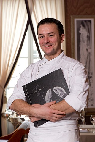 Pascal Nibaudeau chef at Le Pressoir dArgent restaurant Le Rgent Bordeaux France