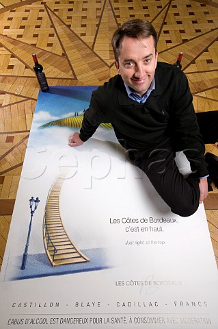 Christophe Chteau director of the Union des Ctes de Bordeaux   Aquitaine France