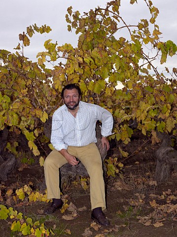 Jos Manuel Ortega Fournier of OFournier in his 120year old Cabernet Sauvignon vineyard Maule Valley Chile