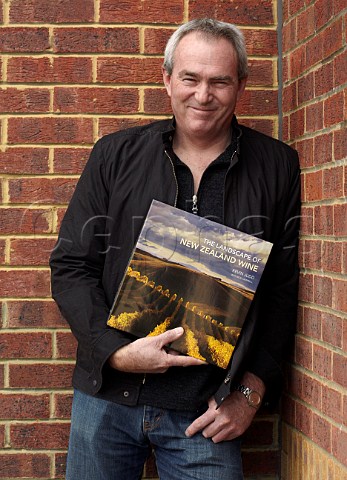 Kevin Judd winemaker photographer and writer with his book The Landscape of New Zealand Wine  Owner of Greywacke Marlborough New Zealand