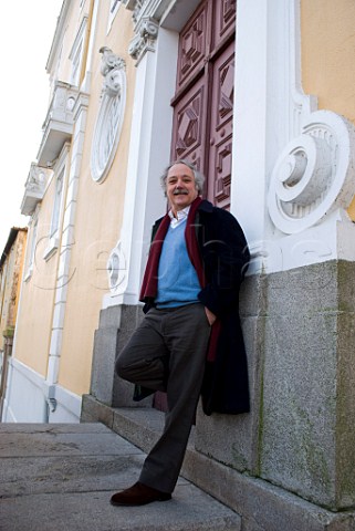 Joo Nicolau de Almeida Chairman and Winemaker outside the House of Ramos Pinto Vila Nova de Gaia Portugal