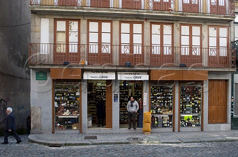 Wine store on Rua das Flores Porto Portugal