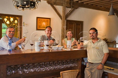 Tasting room in the original building at Errazuriz winery Aconcagua Valley Chile  Aconcagua Valley