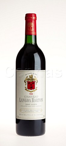 Bottle of 1988 Chteau Langoa Barton    SaintJulien Bordeaux France