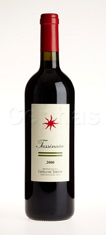 Bottle of 2000 Tassinaia from Castello del Terriccio Castellina Marittima Tuscany Italy