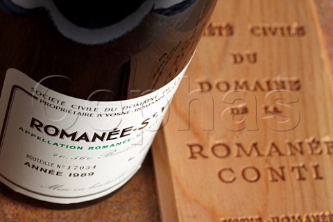 Bottle of 1989 RomaneStVivant from Domaine de la RomaneConti  VosneRomane Cte dOr France