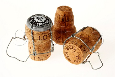 Pol Roger champagne corks