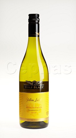 Bottle of 2008 Wolf Blass Yellow Label Chardonnay
