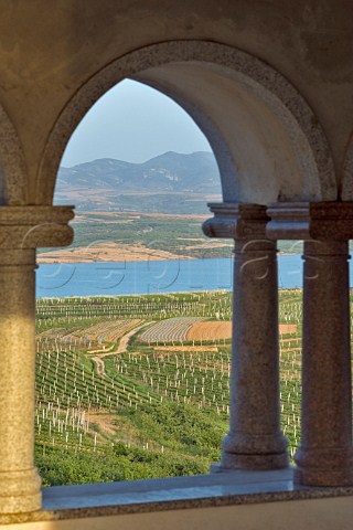 Arches at the top of Treaty Port winery Mulangou Village near Penglai Shandong Province China Asia