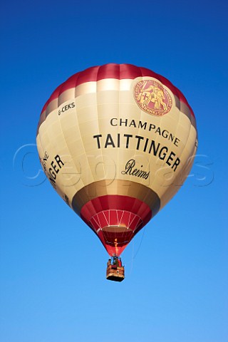 The Taittinger hotair balloon