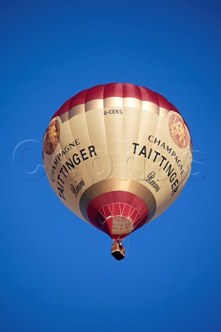 The Taittinger hotair balloon