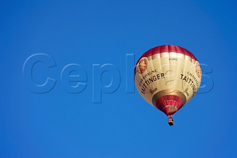 The Taittinger hotair balloon
