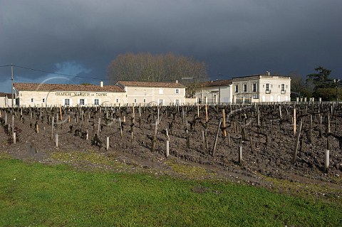 Chteau MarquisdeTerme in winter Margaux Gironde France  Margaux  Bordeaux