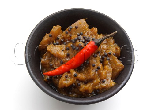 Aubergine pickle