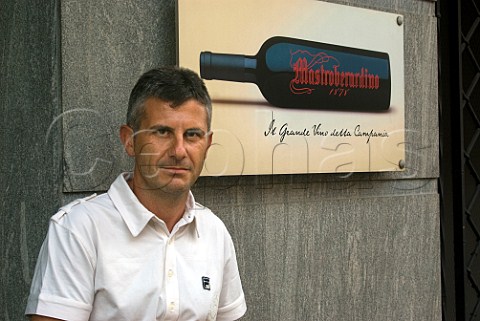Piero Mastroberardino of Mastroberadino Winery Atripalda Campania Italy