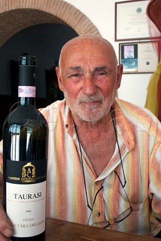 Antonio Caggiano winemaker at Taurasi Campania Italy  Taurasi