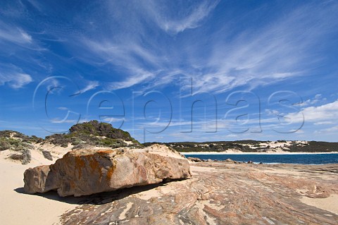 Rocky headland near Fannie Cove Stokes National Park Western Australia