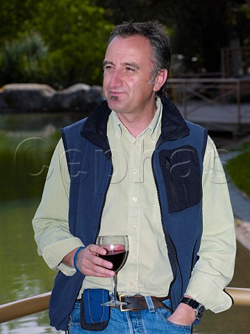 Andrs Snchez Westhoff winemaker of Gillmore in the Maule Valley Chile
