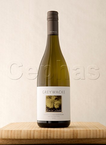 Bottle of Greywacke Sauvignon Blanc 2010  Marlborough New Zealand