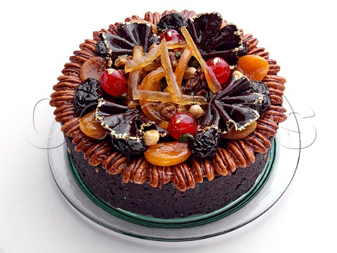 Chocolate Christmas cake