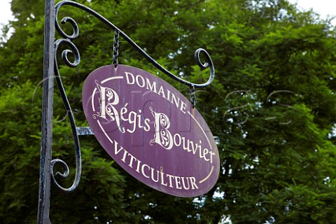 Sign for Domaine Rgis Bouvier MarsannaylaCte CtedOr France  Marsannay